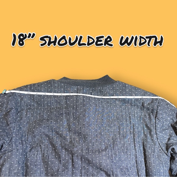 🎉HP🎉 NWT Vernacular Faux Sherpa Lined Quilted Bomber Jacket in Grey. Size S - Picture 9 of 15